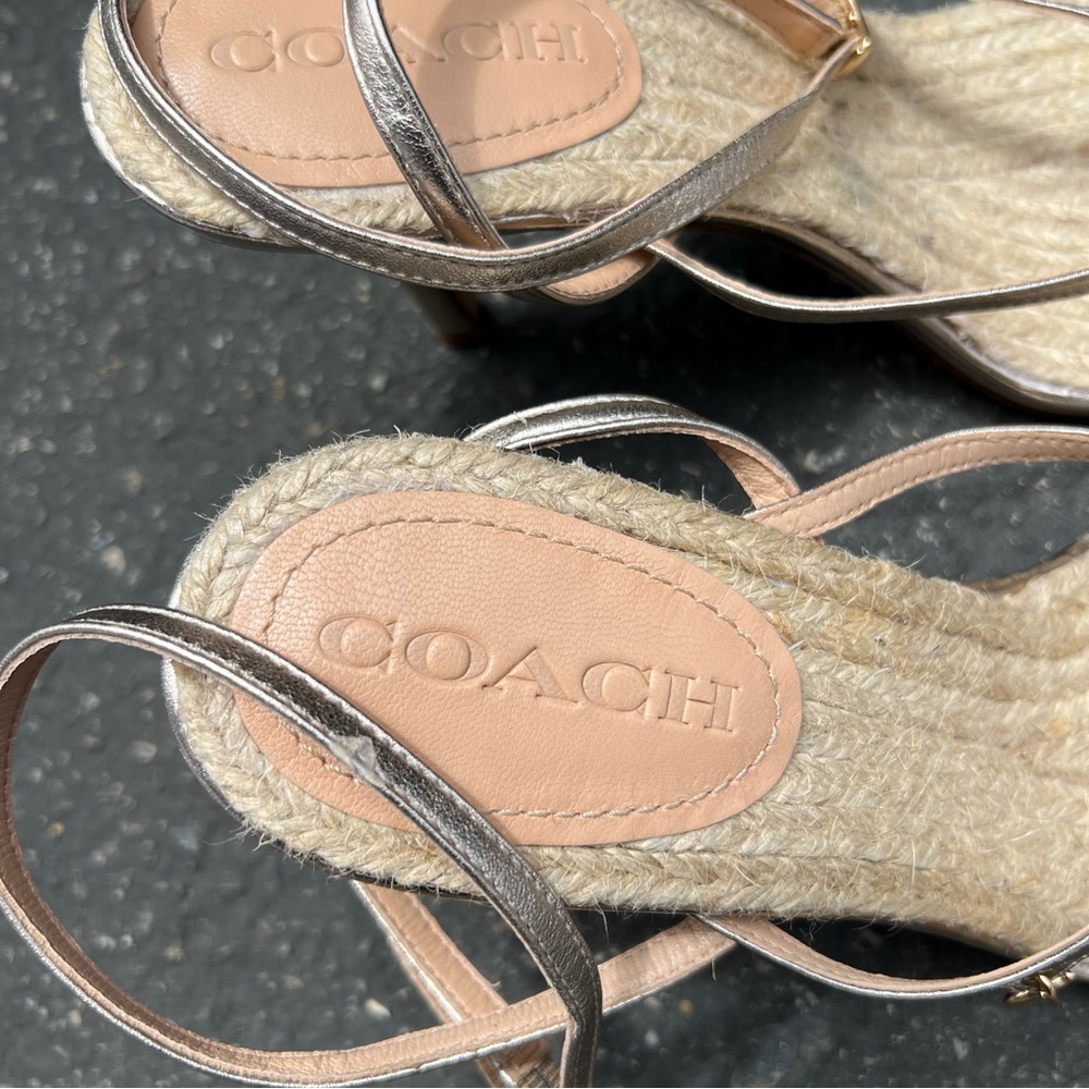 COACH Kala Stapy  Sandal Heel - Picture 9 of 16